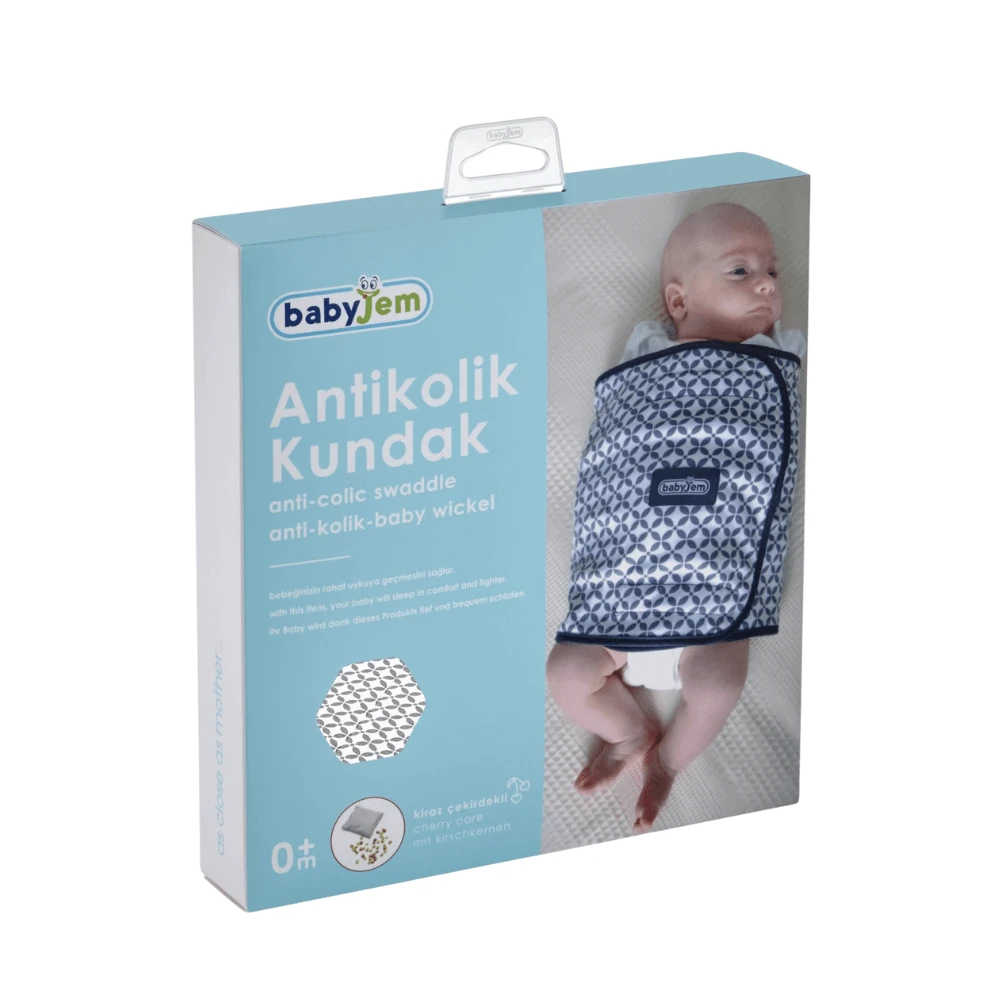 Sistem de infasat cu pernuta anticolici din samburi de cirese, 0 luni+, BabyJem