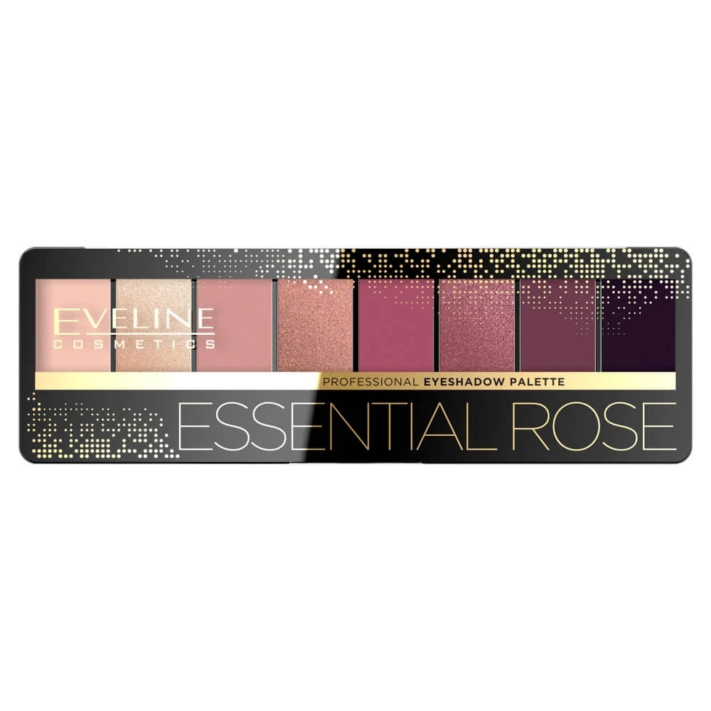 Eveline Cosmetics Paleta profesională de farduri de ochi 05 Essential Rose, 9.6 g