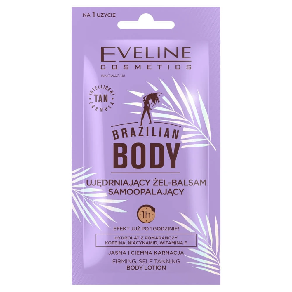 Eveline Cosmetics Brazilian Body Firming Self-tanning Gel-Balm, 12 ml