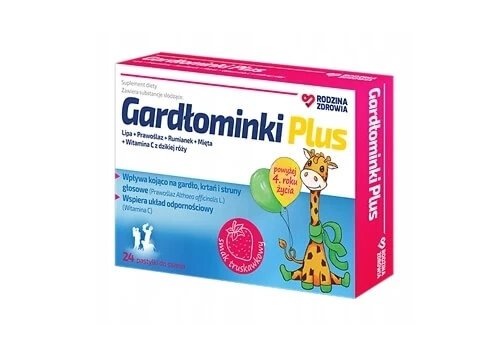 Rodzina Zdrowia Gardłominki Plus, 24 pastile