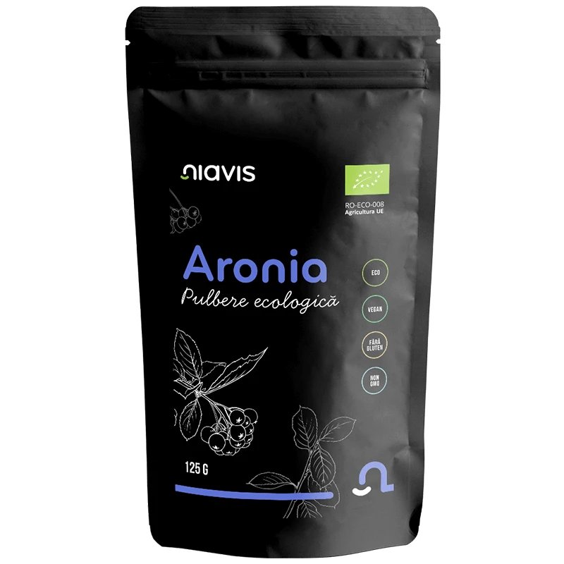 Pulbere Bio de Aronia, 125 g, Niavis