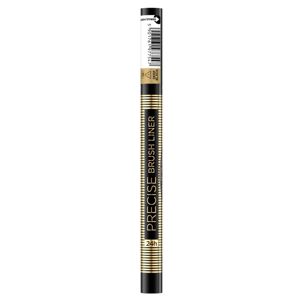 Eveline Cosmetics Precise Brush Liner Eyeliner Pen Deep Black, 1 buc