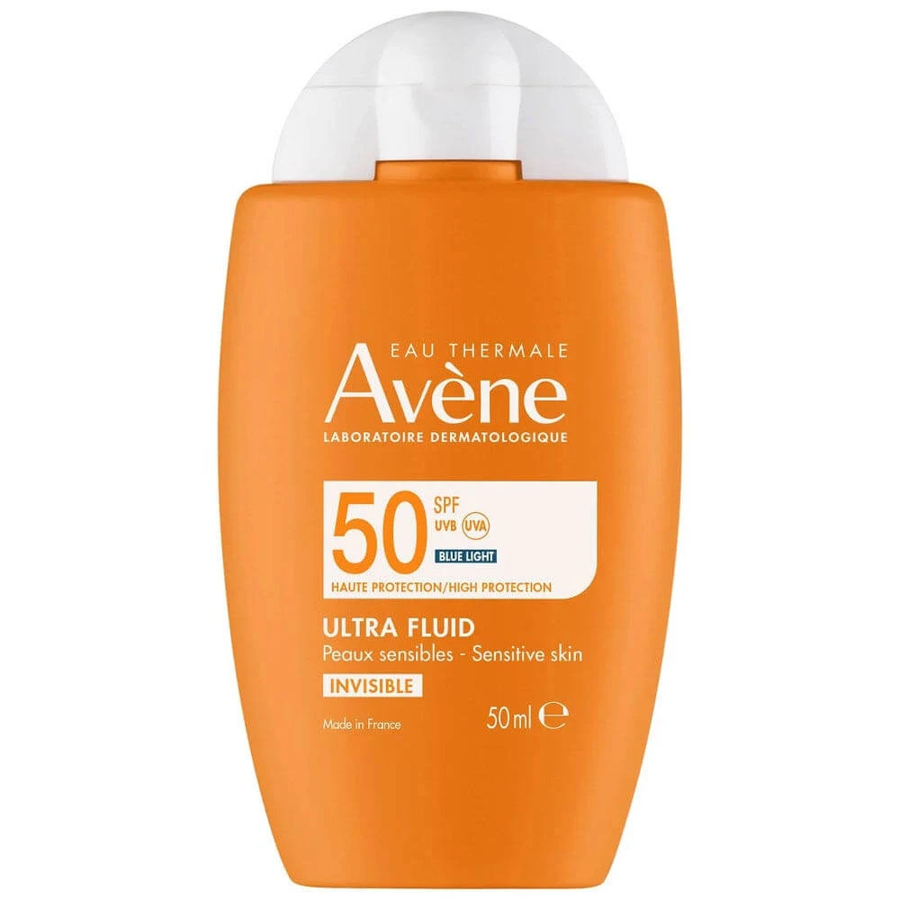 Avène Solari Ultra Fluid SPF50 UVB UVA Blue Light 50ml