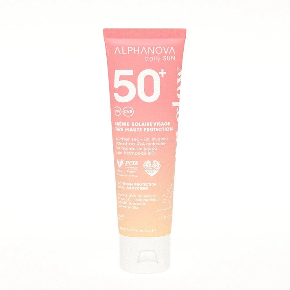 Alphanova Daily Sun Crème Solaire Visage SPF50+ 50ml