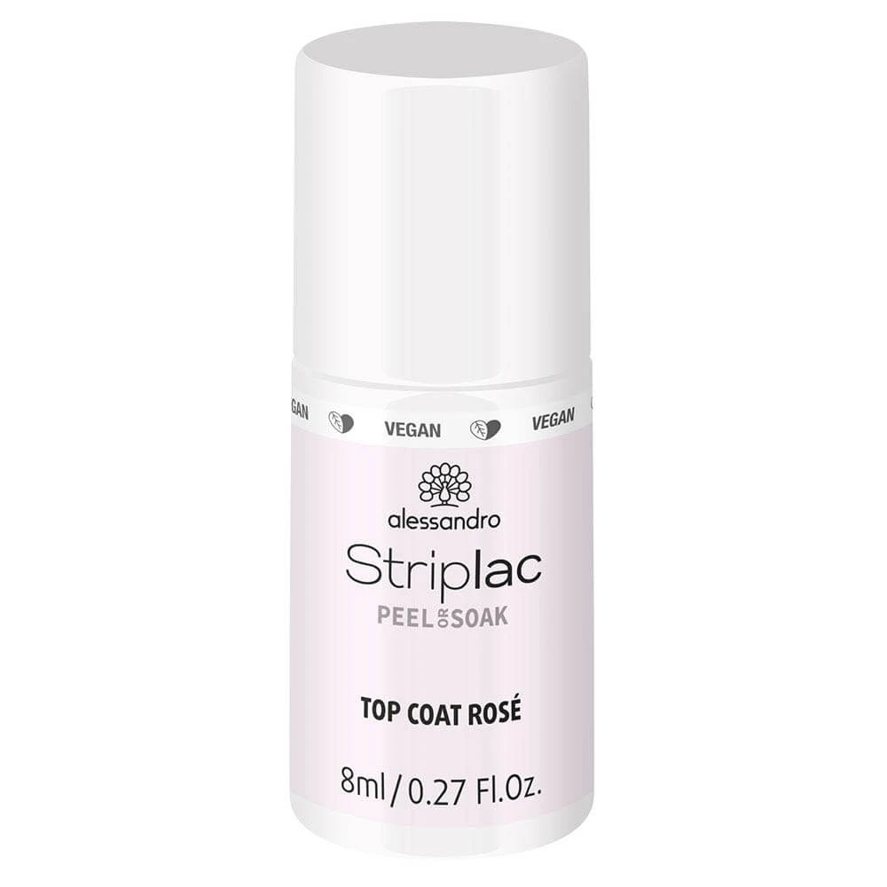 Alessandro Striplac LA ROSÉE top coat semipermanent 8ml
