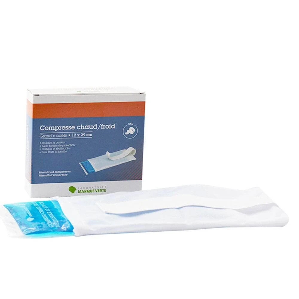 Marque Verte ActiKine Tablete de gel cald / rece 12x29cm Model mare 1 UNIT