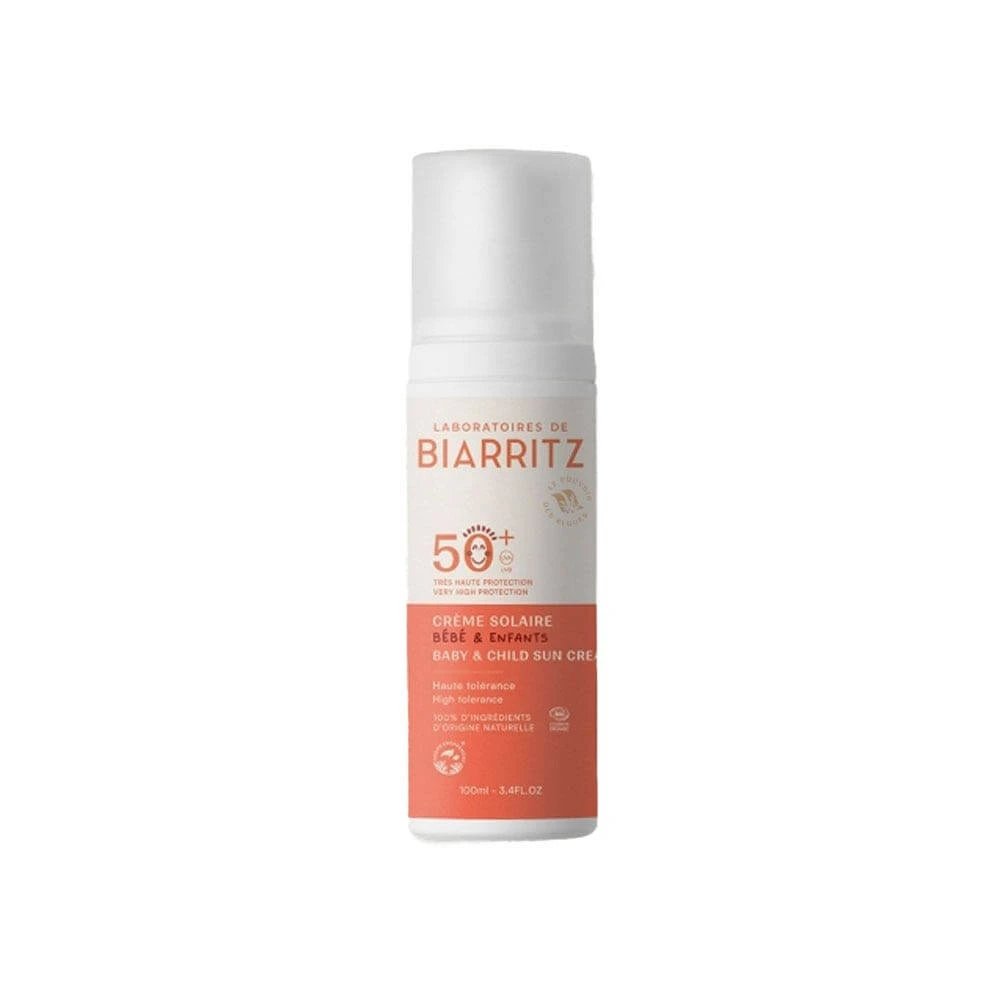 Laboratoires De Biarritz Sun Products Sun Cream SPF50+ Protecție ridicată Baby & Child Haute protection 100ml