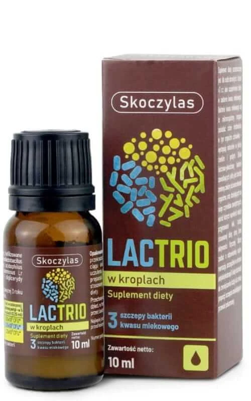 Skoczylas Lactrio, picături probiotice 10 ml