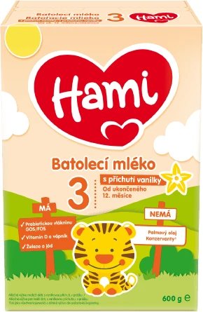 Hami 3 Vanilla Flavored Toddler Milk din Marea Britanie. 12 luni 600 g