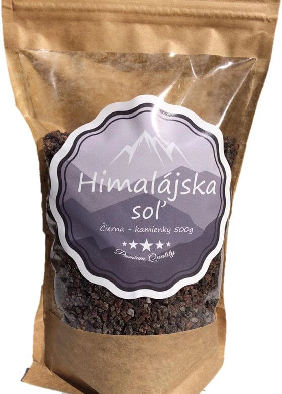 Najtelo Cristale de sare neagră de Himalaya 500 g
