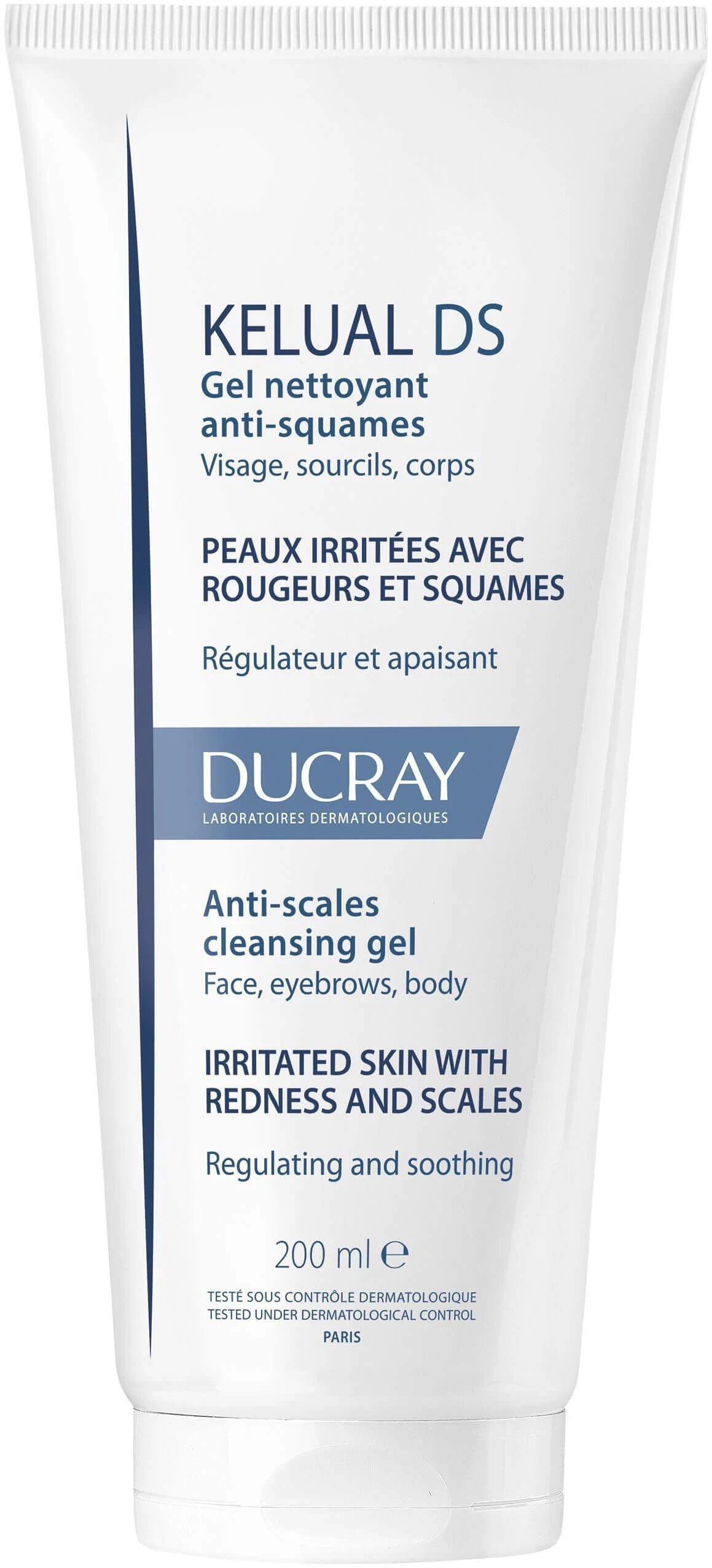 Gel de curățare Ducray Kelual DS 200 ml