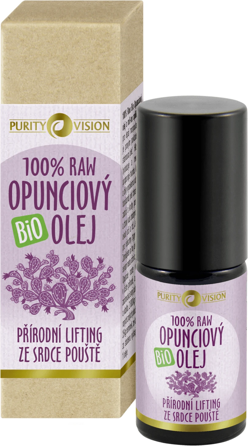 Puritate Vision Raw Bio Opuntia ulei roll-on 5 ml