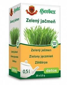 Herbex Green Barley Herbal Tea, 20 x 2.5 g