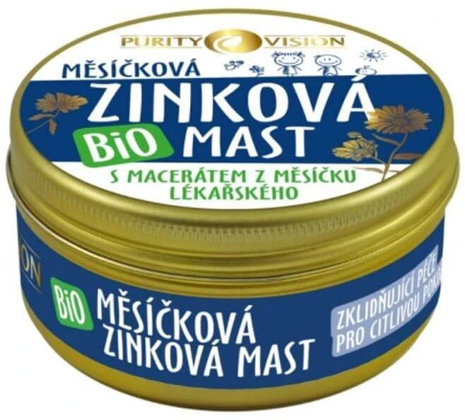 Puritate Vision Bio Unguent de calandru și zinc 70 ml
