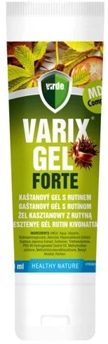 Virde VARIX GEL FORTE gel de castane cu rutin 100 ml