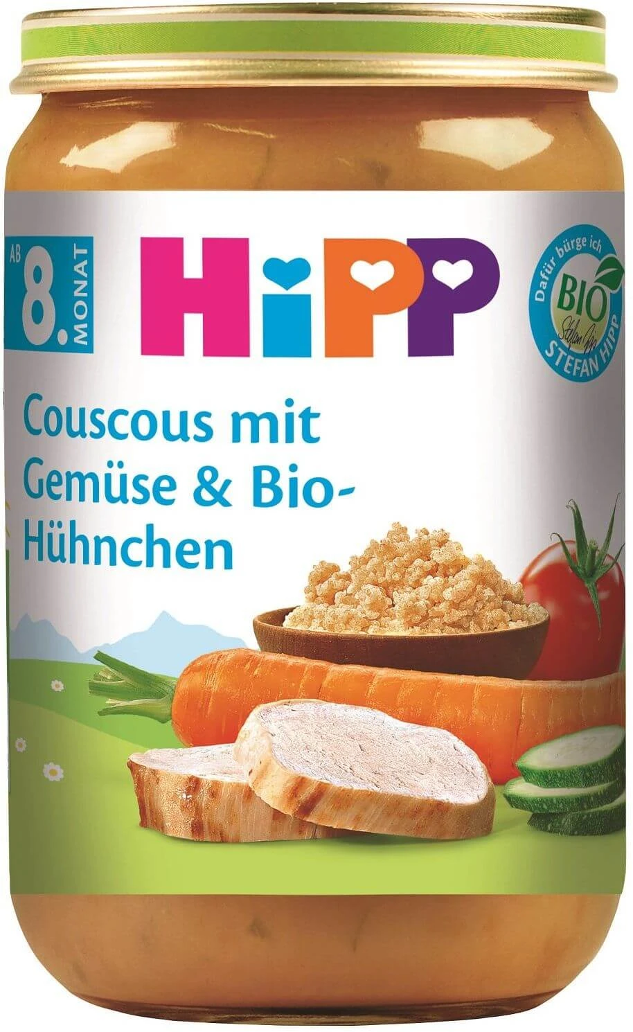HiPP Couscous organic cu legume și pui 220 g