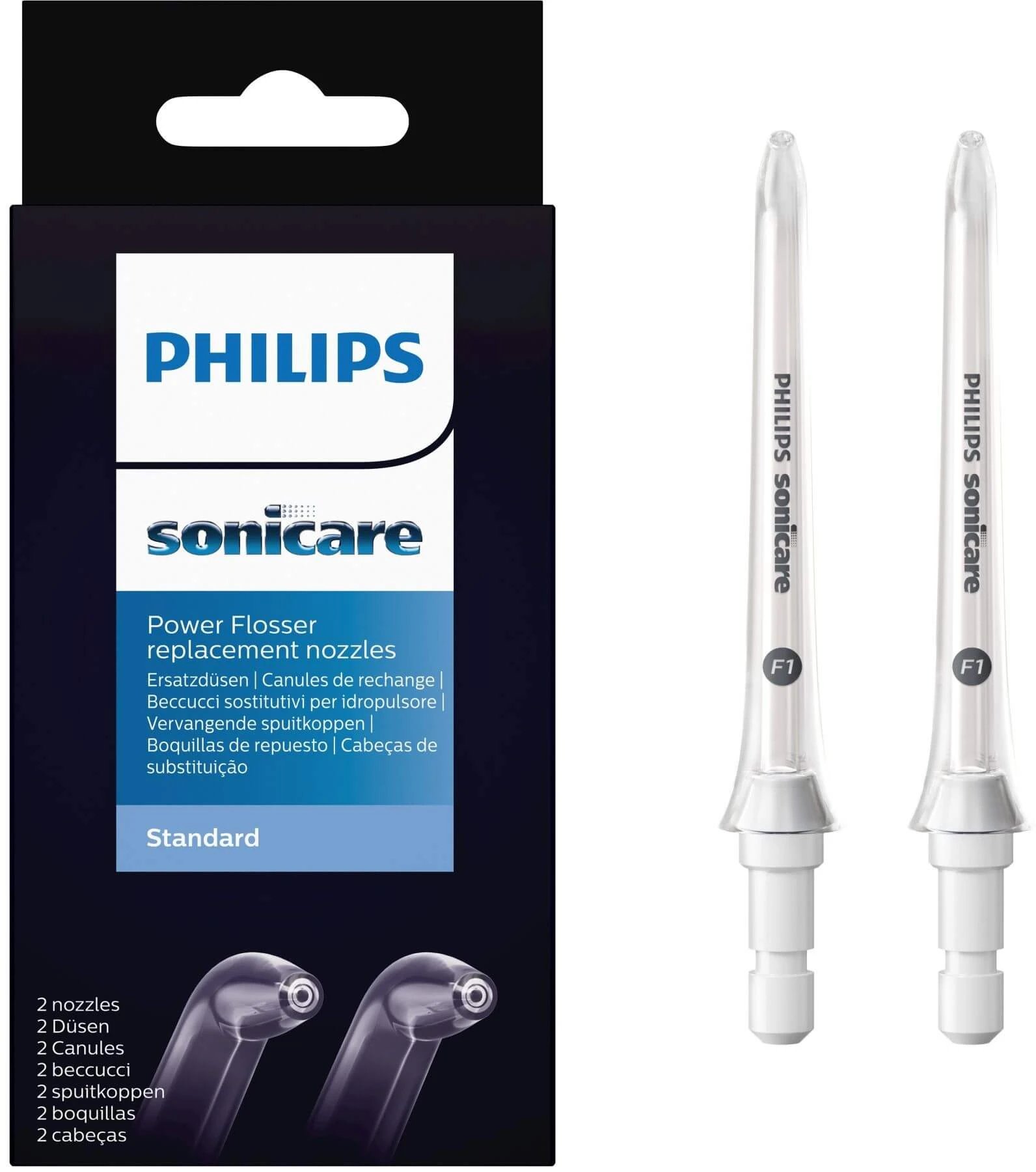 Philips Sonicare Power Flosser Duză standard HX3042/00 2 buc