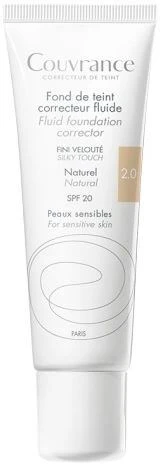 Avène Couvrance Liquid Coverage Make-up SPF20 nuanță naturală 30 ml
