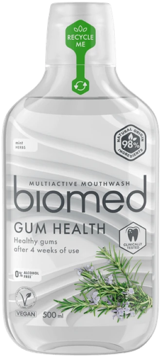 Apa de gură Biomed pentru sănătatea gingiilor 500 ml