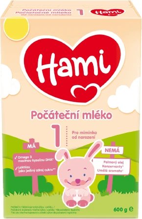 Hami 1 Lapte pentru sugari de la naștere 600 g