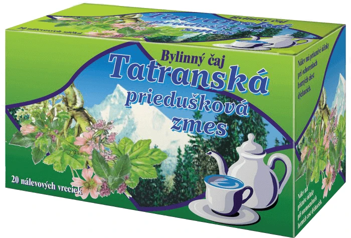 Fyto Pharma Tatra amestec bronșic, ceai de plante, 20 x 1 g
