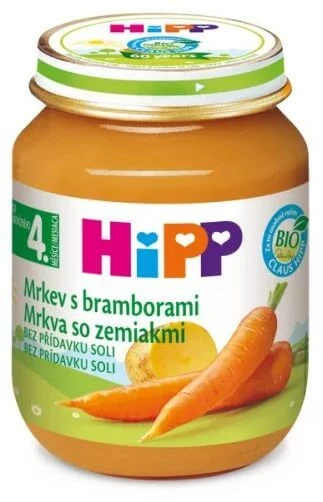 HiPP Morcovi și cartofi 125 g