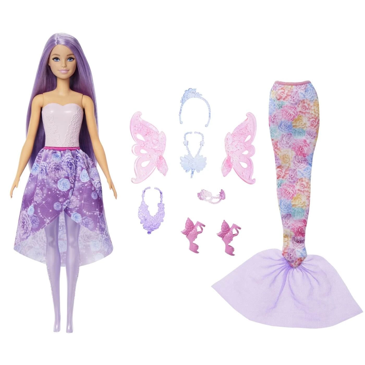 Papusa Zana Sirena Fantasy, 3 ani+, Barbie