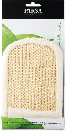 Parsa Beauty Mănușă de baie din bumbac si sisal, 1 buc