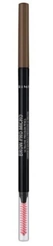 Rimmel Brow Pro Micro Eyebrow Pencil 02 Soft Brown, 0.09g