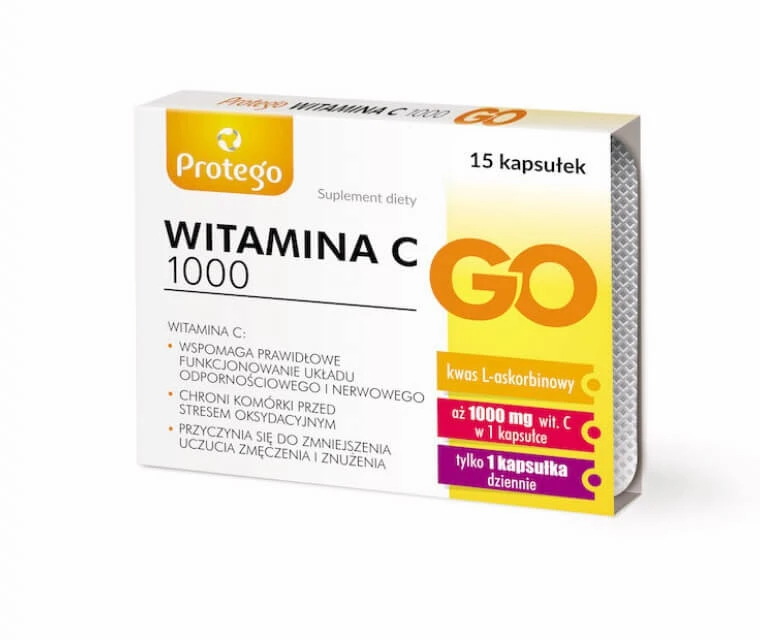 Protego vitamina C 1000 Go 15 capsule