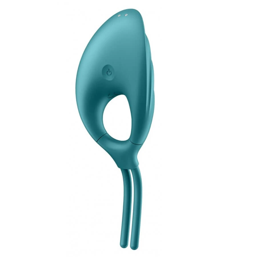 Satisfyer Swordsman Inel vibrator pentru penis Verde