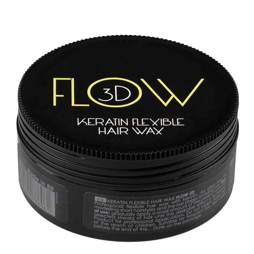 Stapiz Flow 3D Keratin Flexible Hair Wax Ceară flexibilă pentru păr cu keratină, 100g