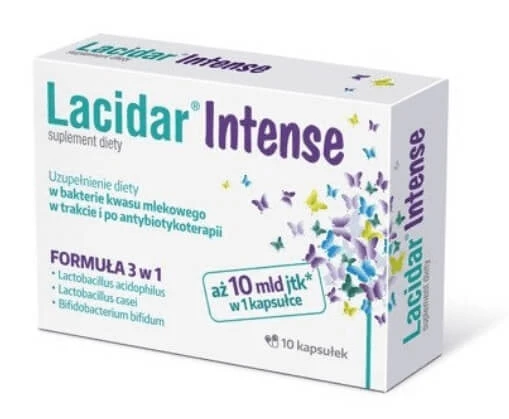 Lacidar Intense, 10 capsule