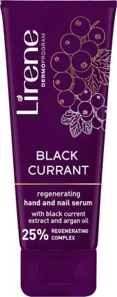 Lirene Cremă-ser cu coacăze pentru mâini, 75 ml