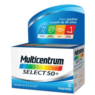Multicentrum Select 50+ , 30 comprimate