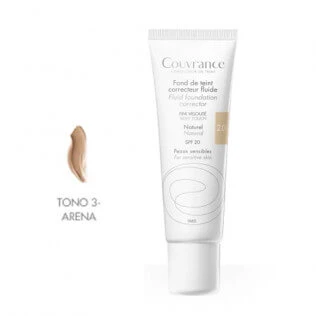 Avene Couvrance Fluid de machiaj SPF20 SAND, 30ml