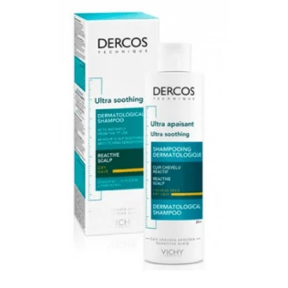 Vichy Dercos Ultra-Sooothing Shampoo Păr uscat 200ml