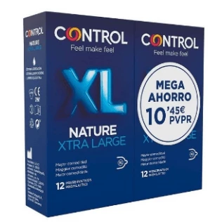 Control DUPLO Nature XL Presevatives , 2X12 unități