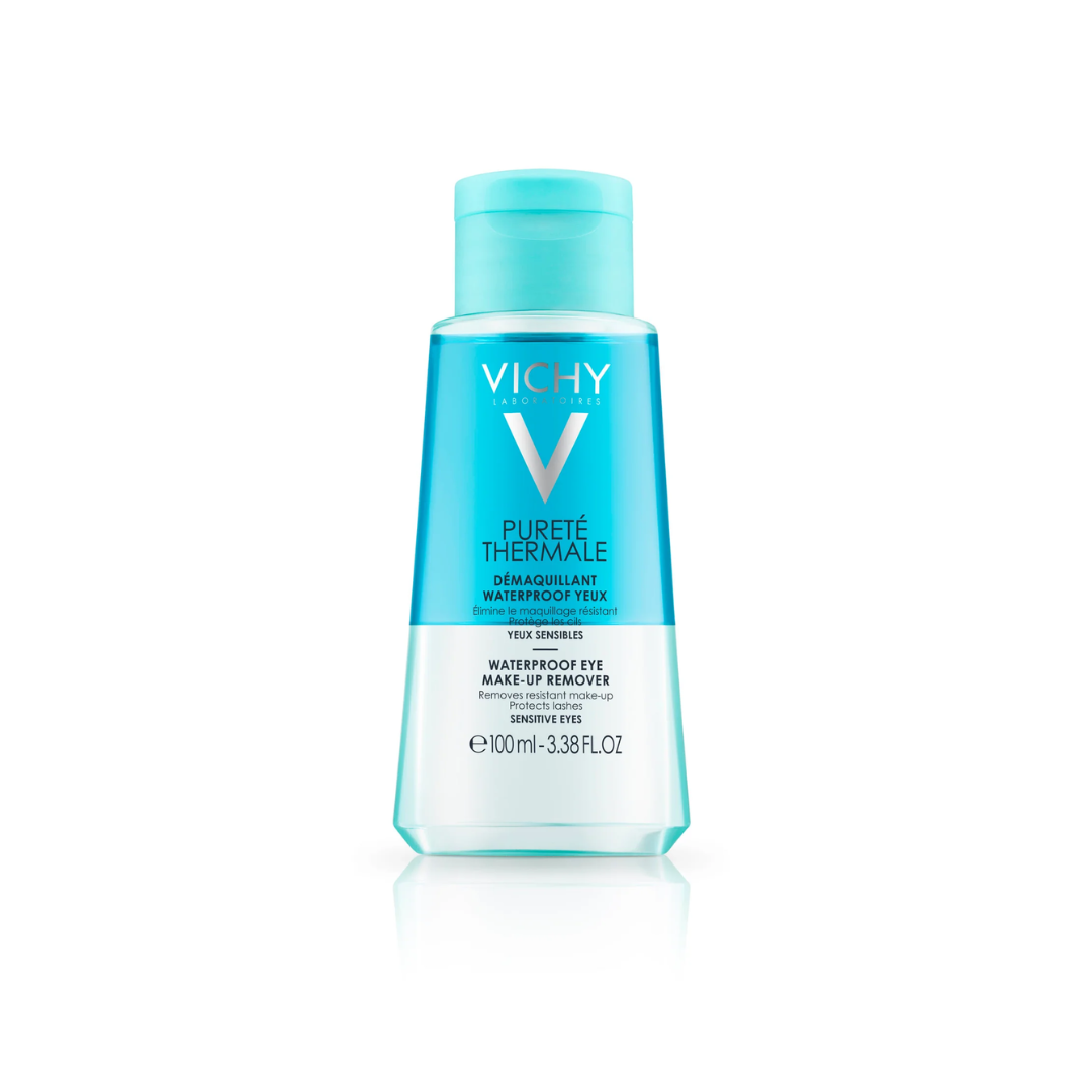 Demachiant bifazic waterproof pentru zona ochilor Purete Thermale, 100ml, Vichy