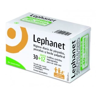 Thea Lephanet Șervețele pentru ochi, 30u +12u