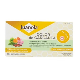 Angelini Juanola Sore Throat Propolis FORTE, 20 comprimate