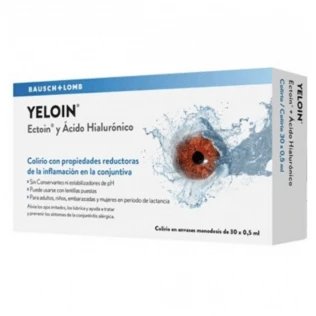 Yeloin picături oftalmologice cu doză unică 30u