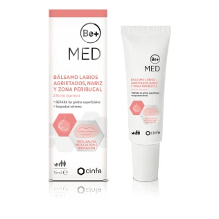 BE+ Med Balm pentru buze crăpate, nas și zona periorbitală 15ml