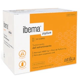 Ibema Psyllium 20 pliculețe