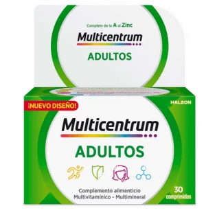 Multicentrum Adulți 30 comprimate