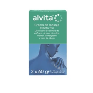 Alvita DUPLO Cremă de masaj la rece 60g