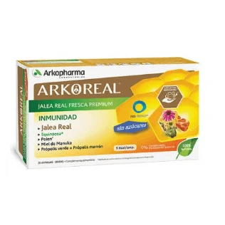 Arkoreal Royal Jelly imunitate fără zahăr 20 fiole
