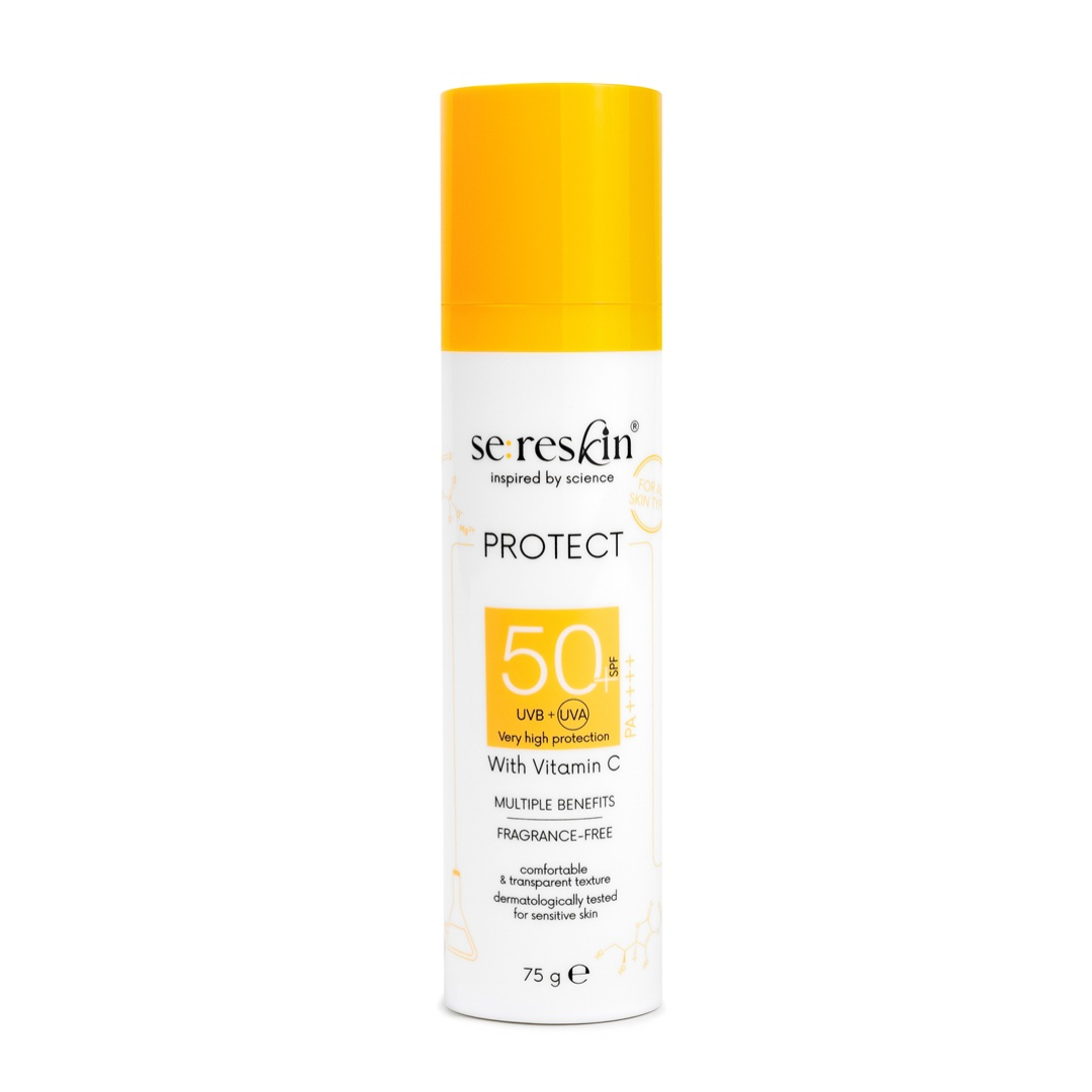 Crema cu SPF50+ si Vitamina C Protect, 75g, Se:Reskin