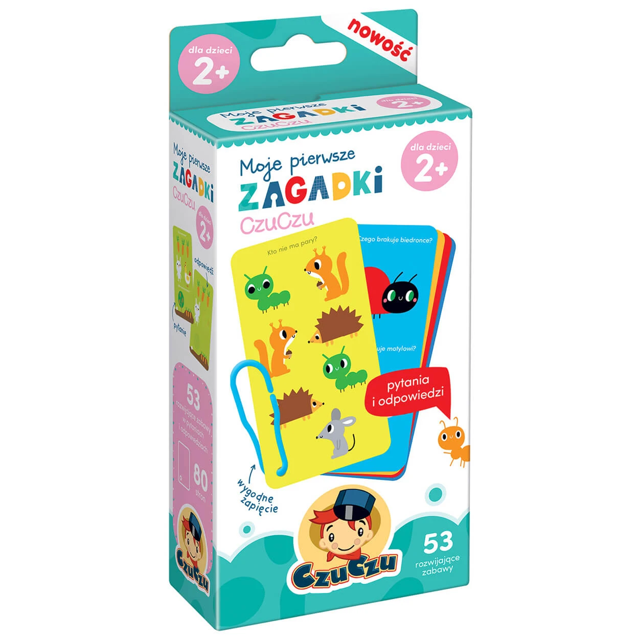 CzuCzu Primele mele puzzle-uri, broșură pentru copii, de la 2 ani