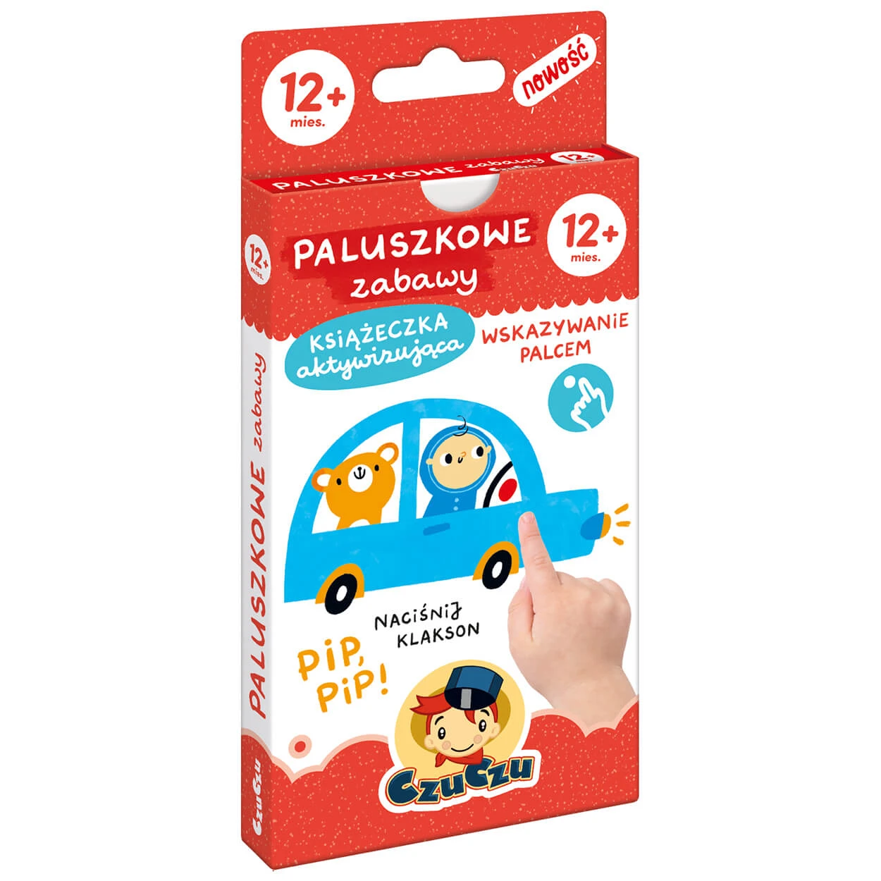 CzuCzu Fingerplays, carte de activități pentru copii, de la 12 luni